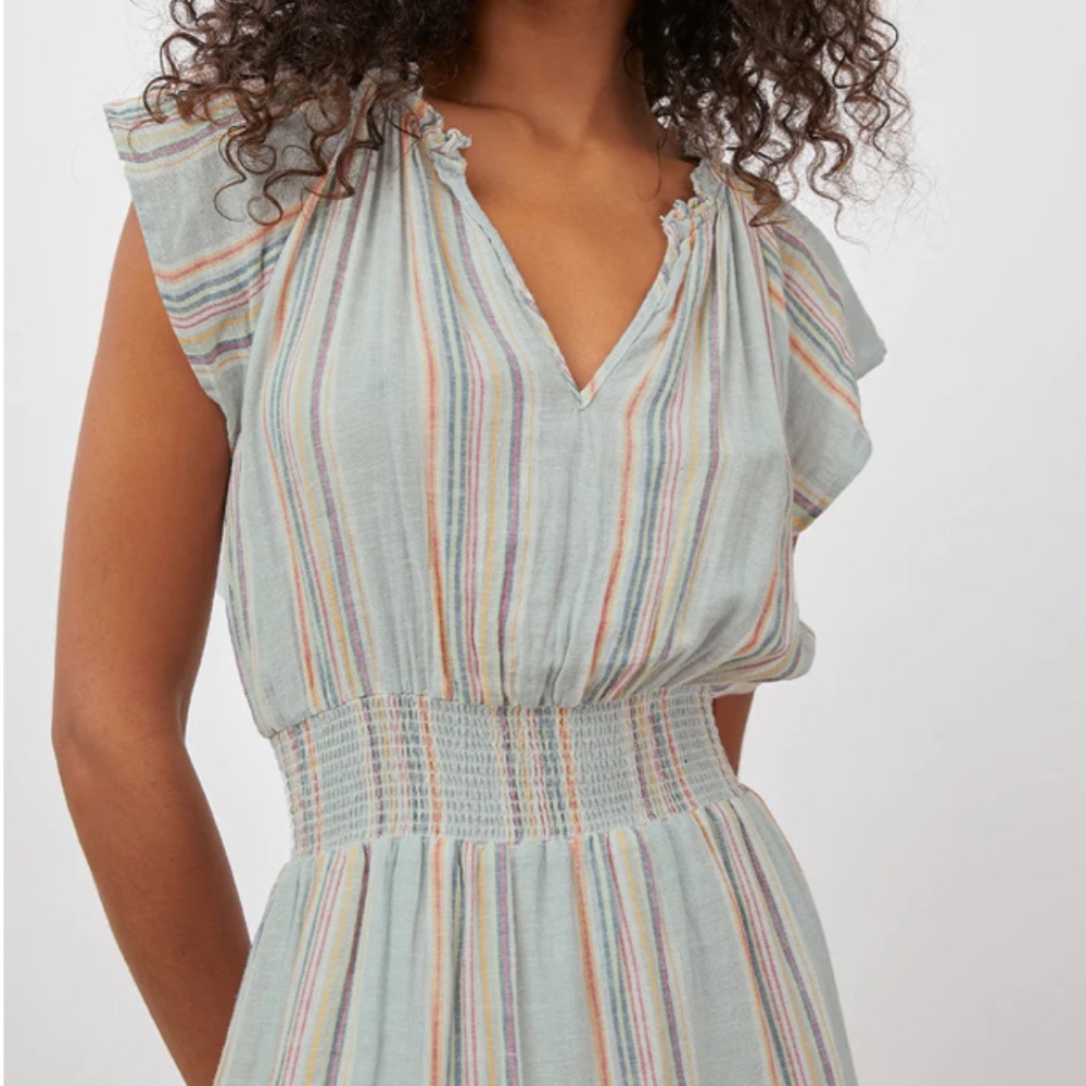 Rails Amelia Sag Harbour Stripe Midi Dress S - Picture 5 of 15